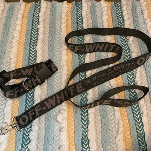 Dog collar & leash